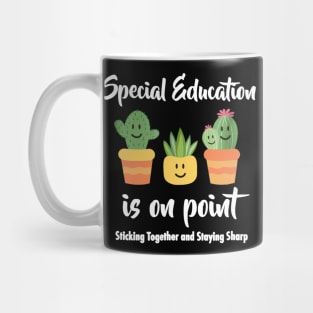 Special Education SPED Teacher Cactus T Mug